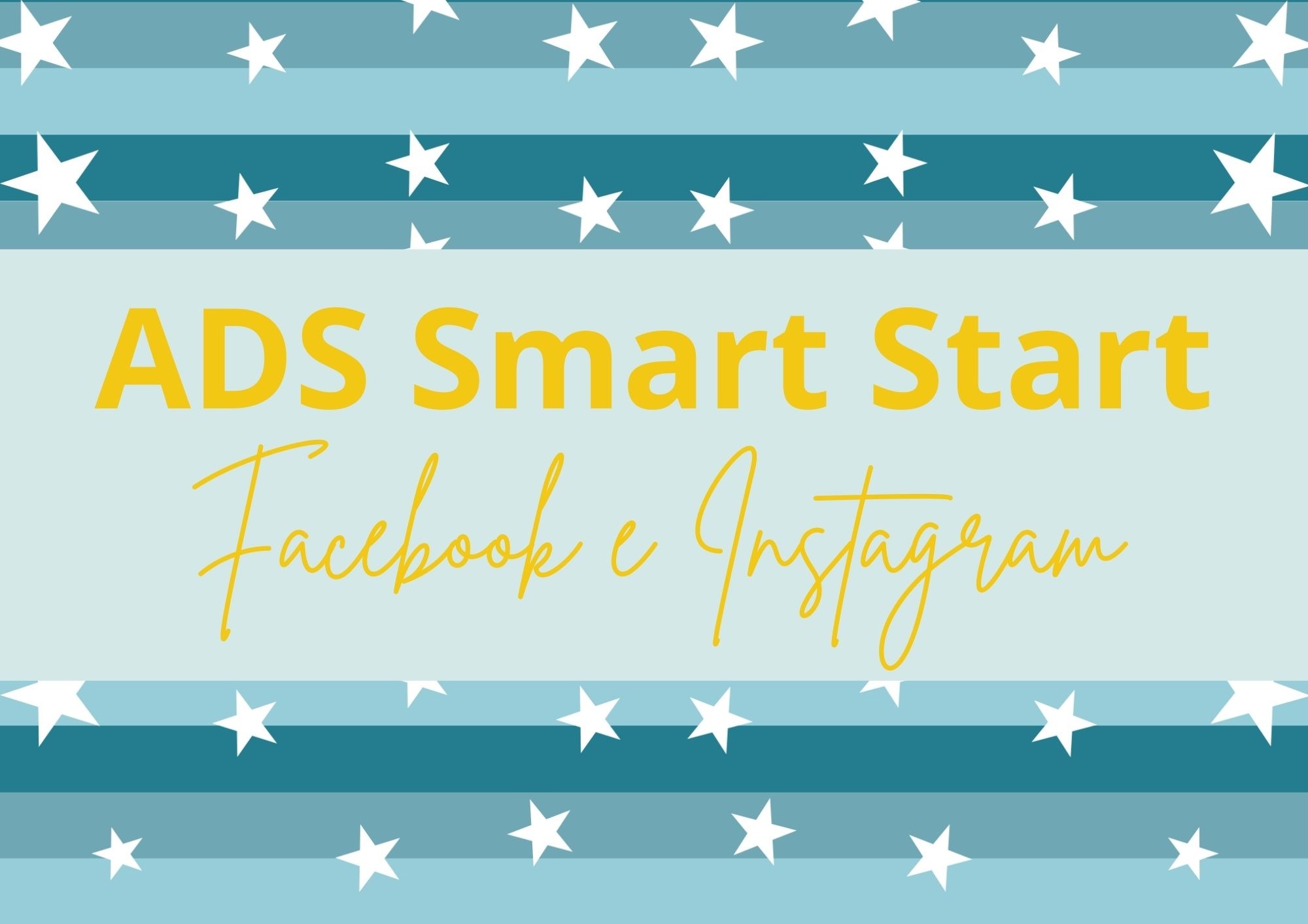 ADS Smart Start Facebook e Instagram copertina