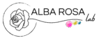 ALBA ROSA lab logo rettangolare